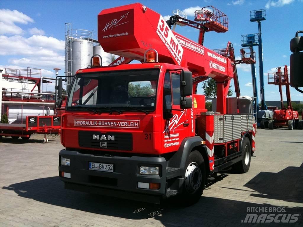 Palfinger TKA35KS 트럭 탑재 고소작업대