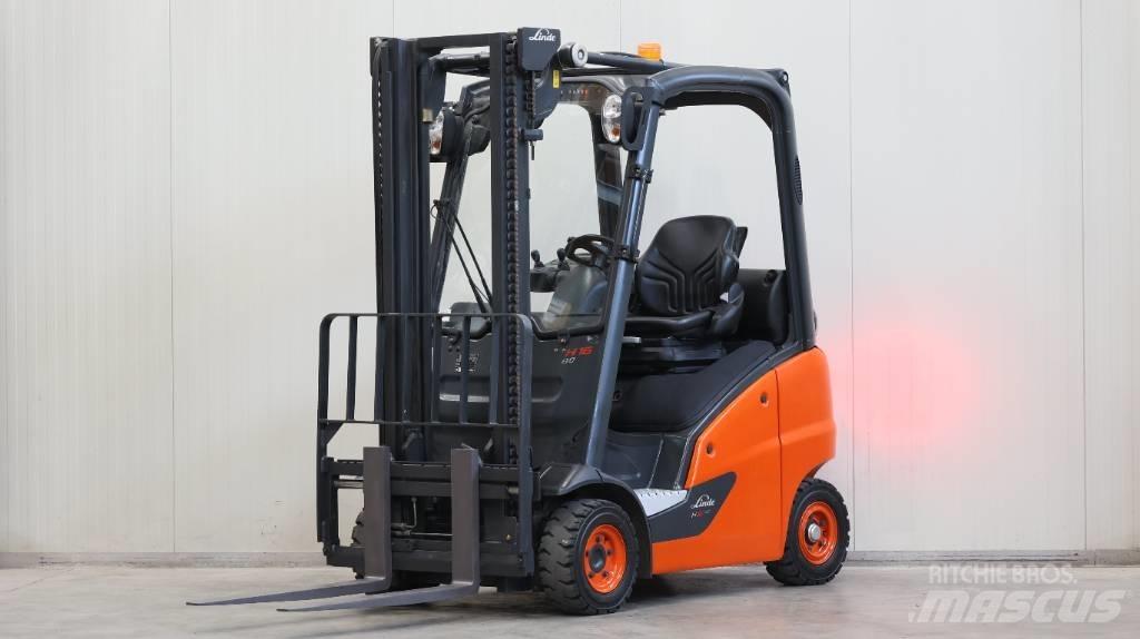 Linde H 16 T-01 LPG 지게차