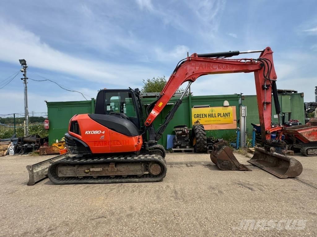 Kubota KX 008-4 소형 굴삭기 7톤 미만