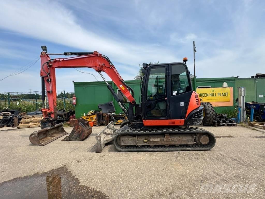 Kubota KX 008-4 소형 굴삭기 7톤 미만