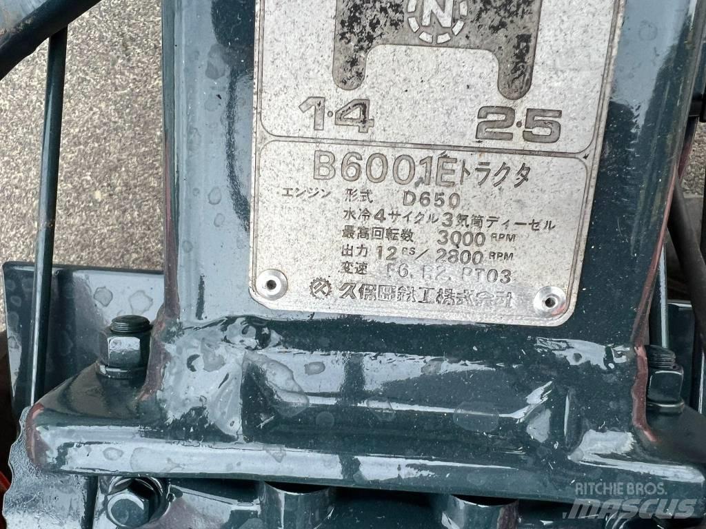 Kubota B 6001E 트랙터
