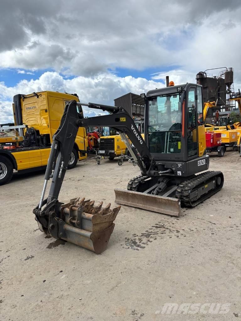 Volvo ECR 25 D 소형 굴삭기 7톤 미만