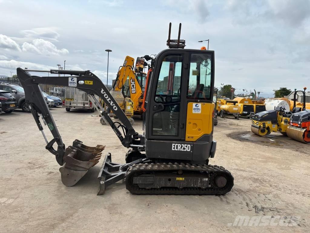 Volvo ECR 25 D 소형 굴삭기 7톤 미만