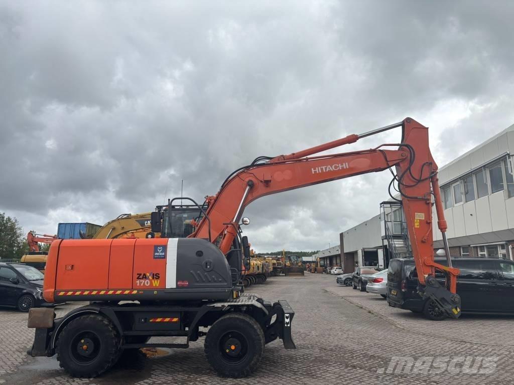 Hitachi ZX 170 W-3  휠 굴삭기