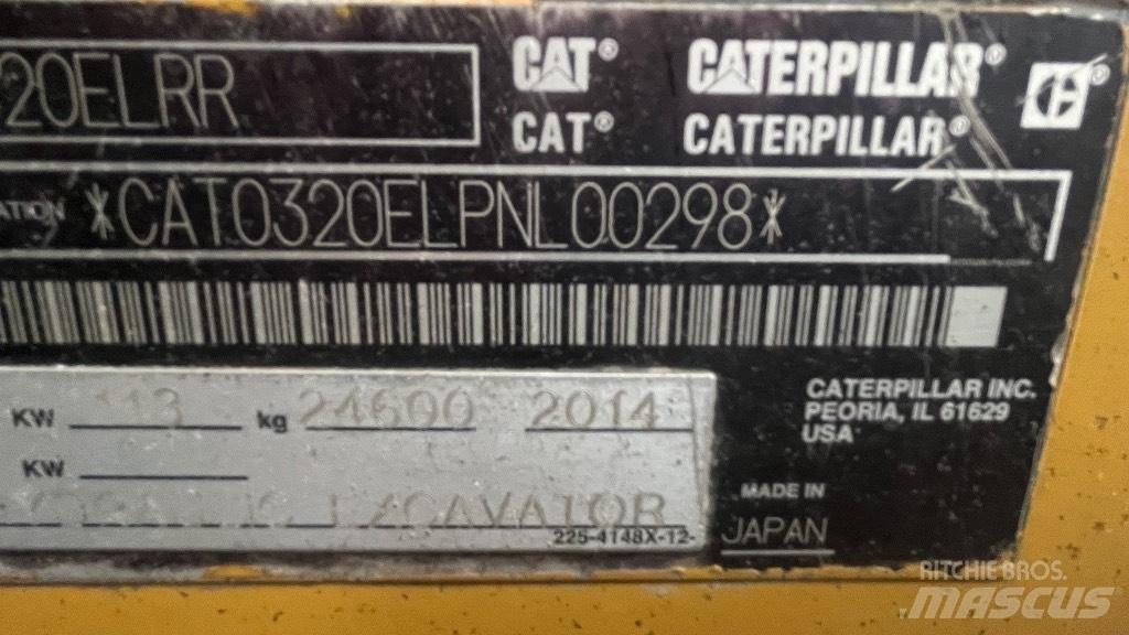 CAT 320 EL 대형 굴삭기 29톤 이상