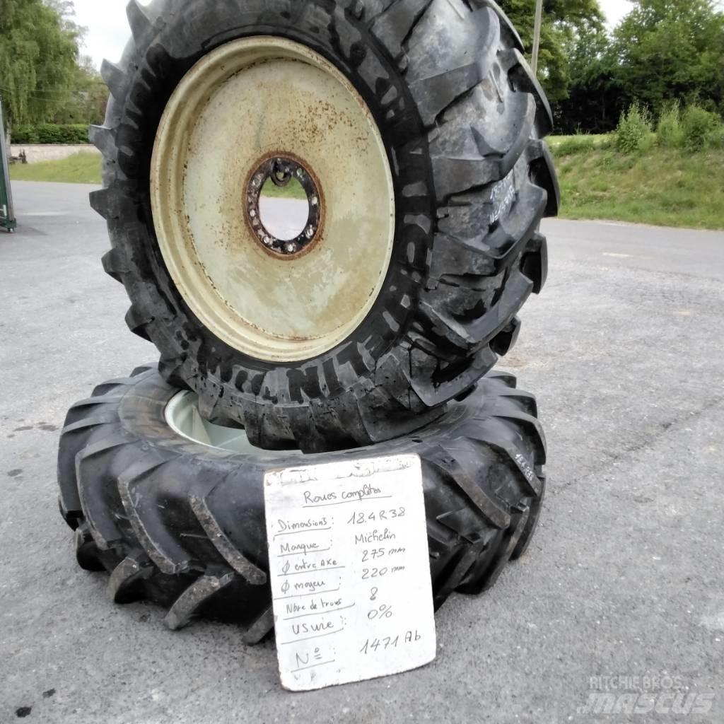 Michelin 18.4R38 타이어, 휠 및 림