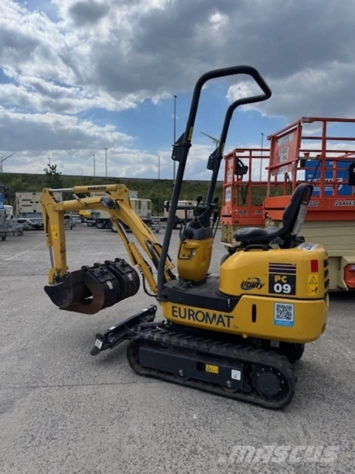 Komatsu PC 09-1 소형 굴삭기 7톤 미만