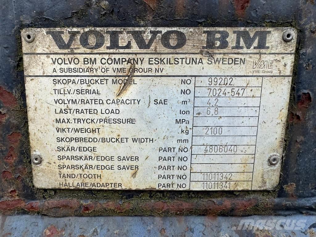 Volvo 4.2 m3 버켓