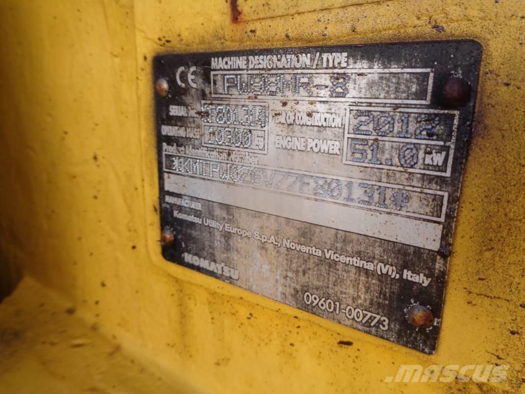 Komatsu PW 98 MR-6  휠 굴삭기