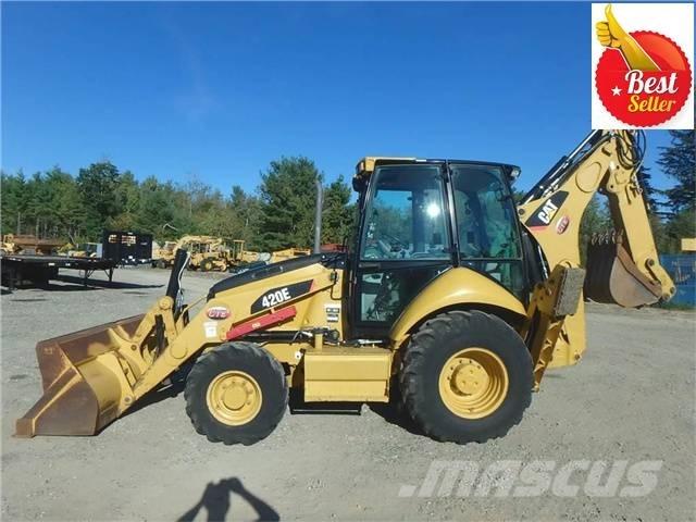 CAT 420 E 백호로더
