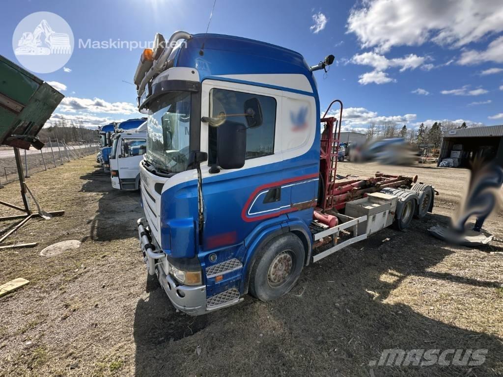 Scania R 470 LB 훅 리프트 트럭