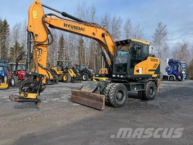 Hyundai HW 140  휠 굴삭기