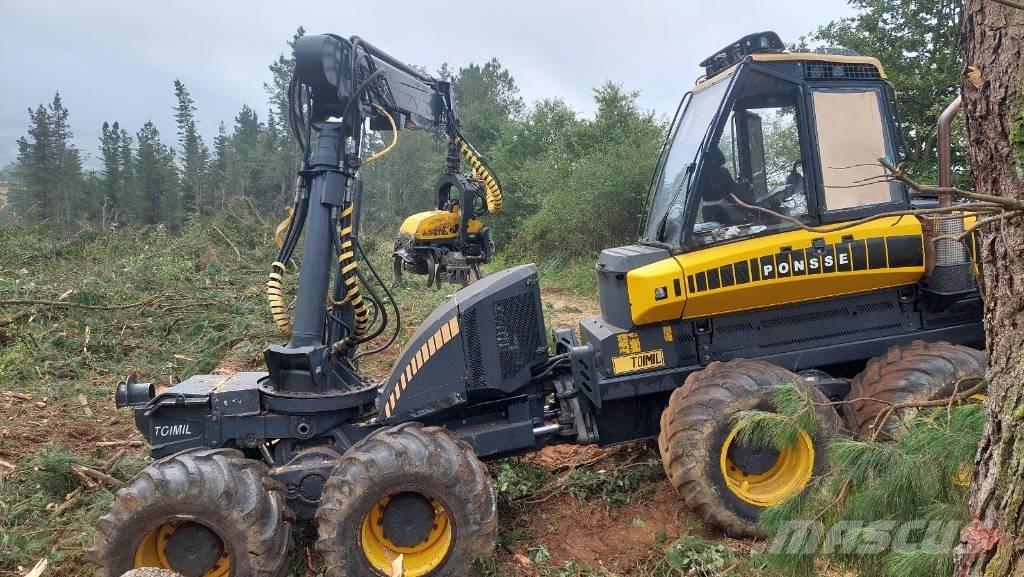 Ponsse Ergo 8W 원목 하베스터