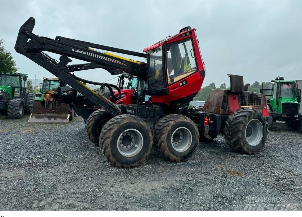 Komatsu 931.1 원목 하베스터