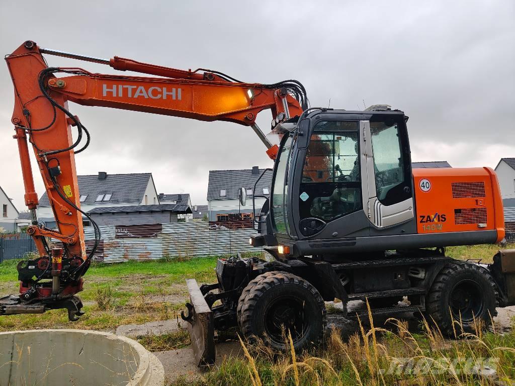 Hitachi ZX 140 W-5  휠 굴삭기