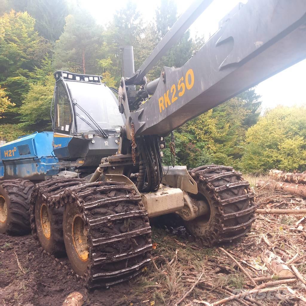 Rottne H21D 원목 하베스터