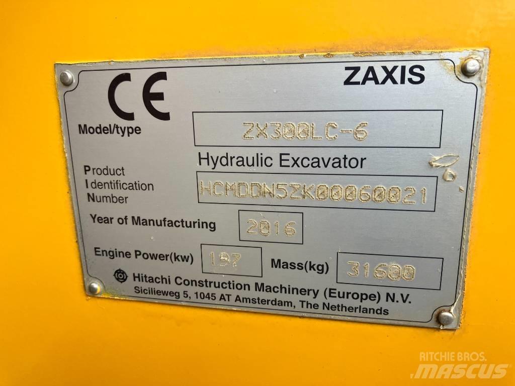 Hitachi ZX300 LC-6 대형 굴삭기 29톤 이상