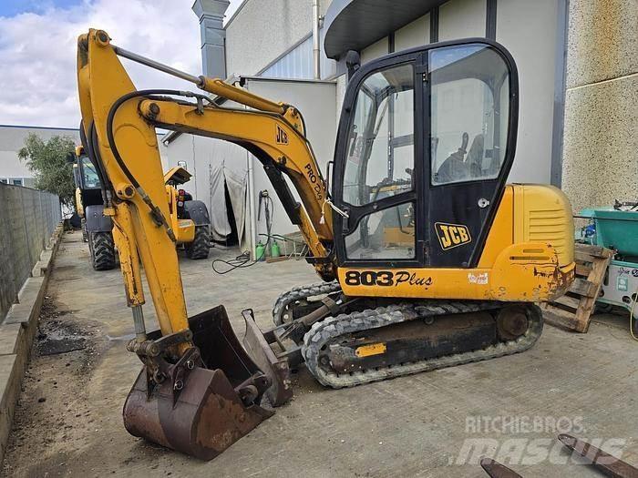 JCB 803PLUS 소형 굴삭기 7톤 미만