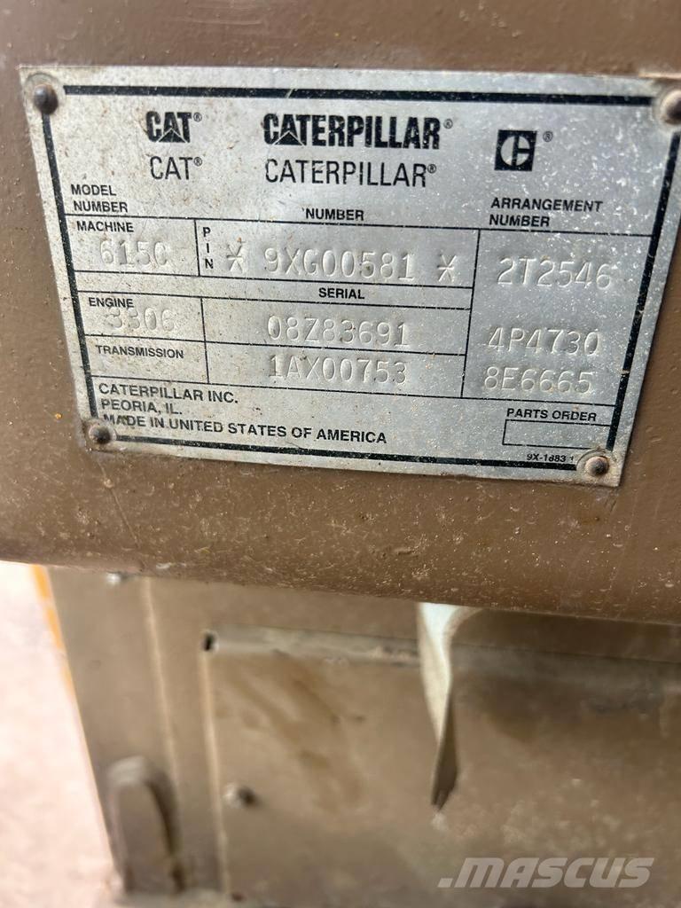 CAT 615 C II 스크레이퍼