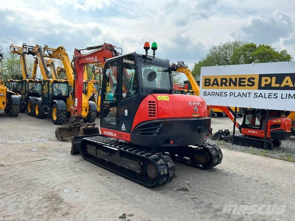 Kubota KX 80-4 중형굴삭기 7톤-28톤