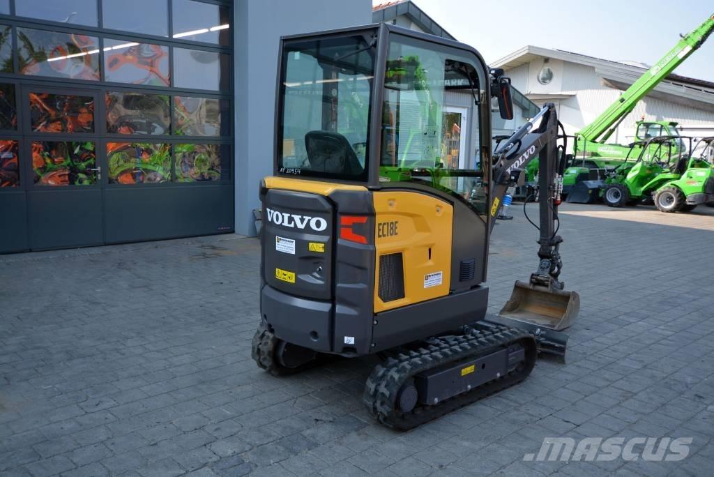 Volvo EC 18 E 소형 굴삭기 7톤 미만