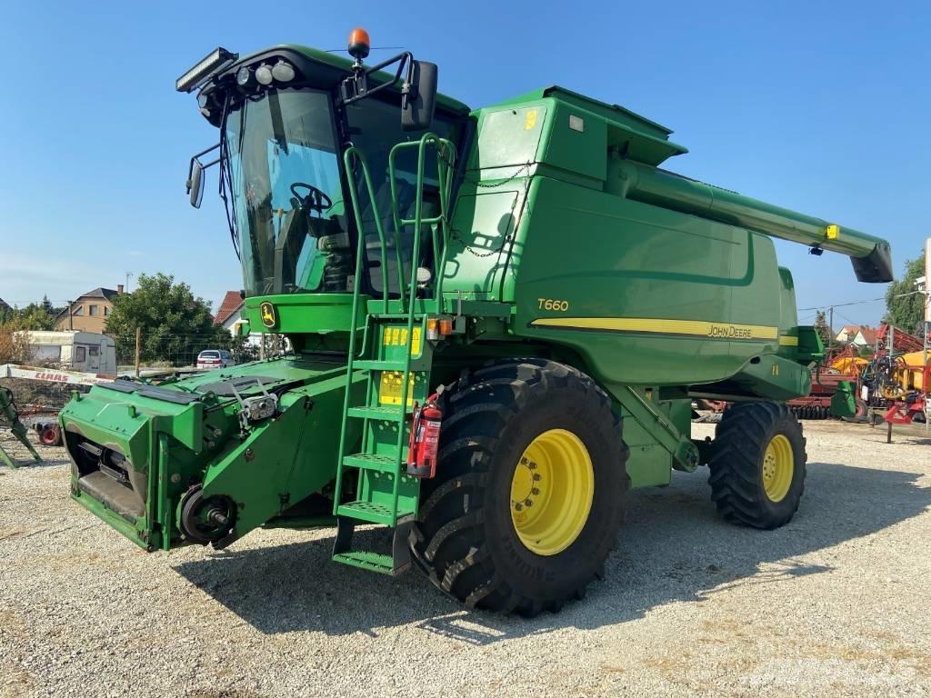 John Deere T 660 콤바인 수확기