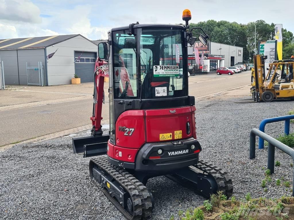 Yanmar vio 27-6 프론트 로더 및 굴착기