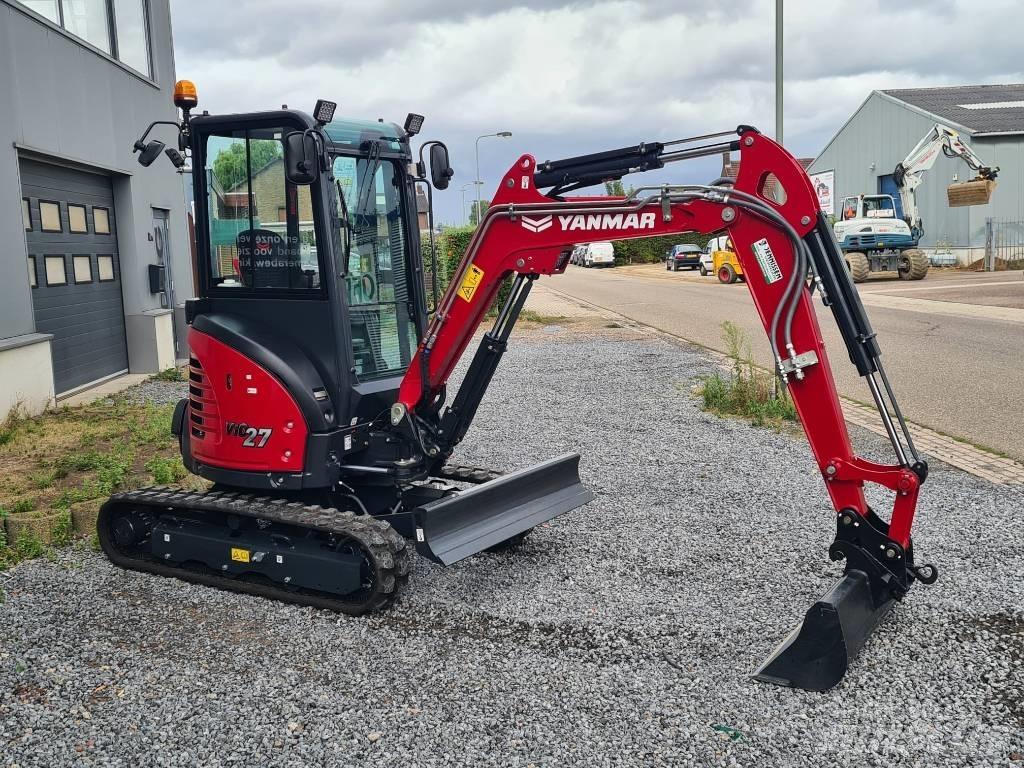 Yanmar vio 27-6 프론트 로더 및 굴착기