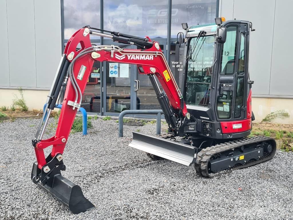 Yanmar vio 27-6 프론트 로더 및 굴착기