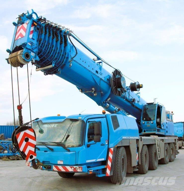 Grove GMK 5250 XL-1 타워 크레인