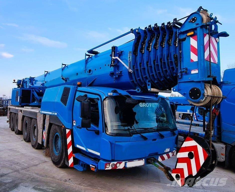 Grove GMK 5250 XL-1 타워 크레인