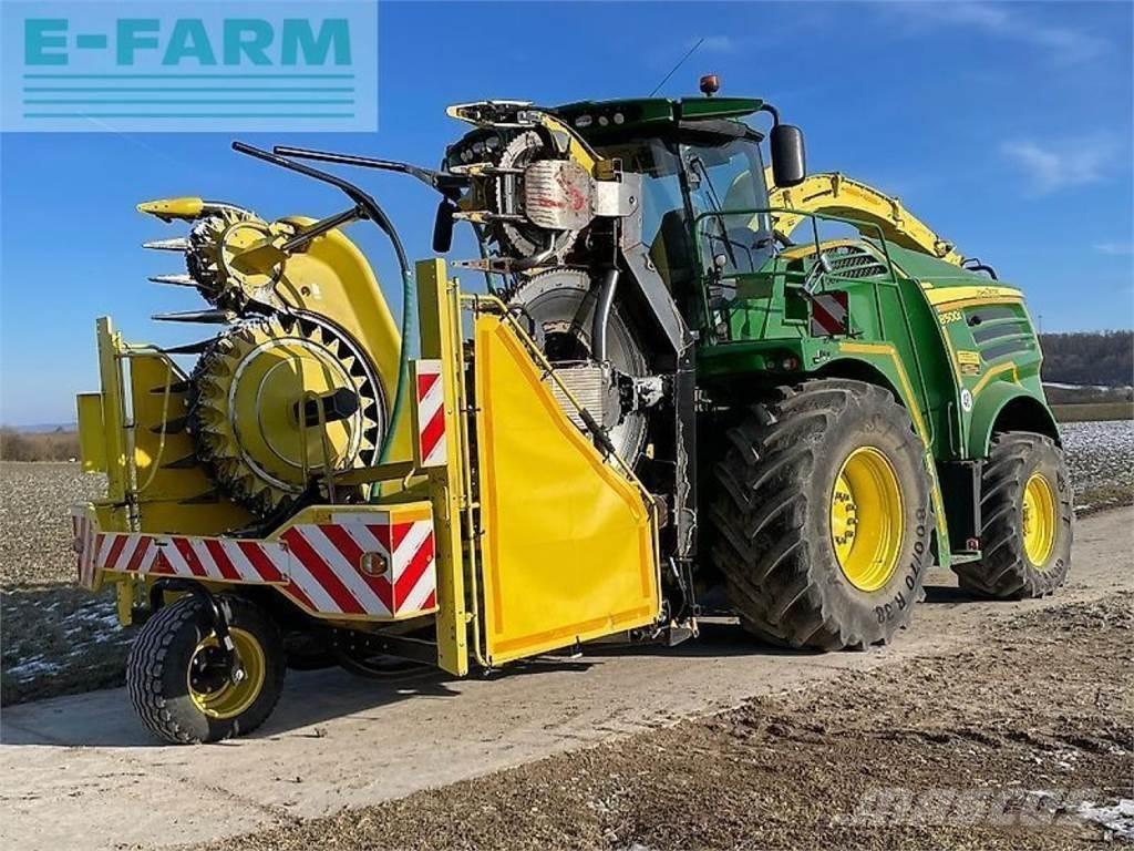 John Deere 8500 자동 초지기계