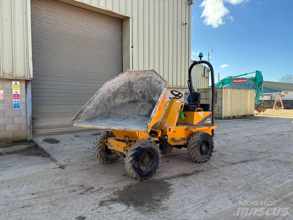Thwaites 3 tonne 건설현장 덤프트럭