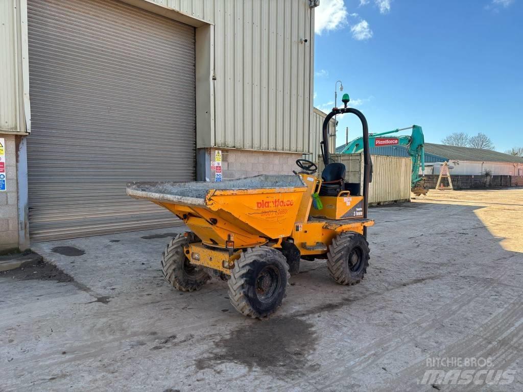 Thwaites 3 tonne 건설현장 덤프트럭