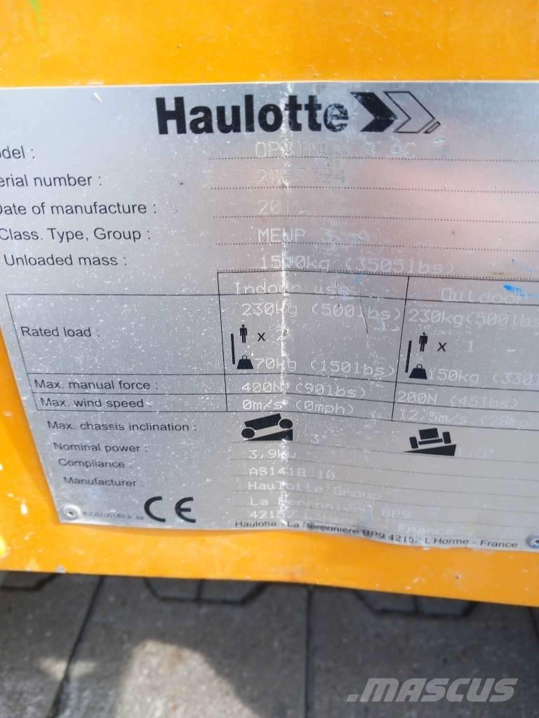 Haulotte Optimum  8 가위형 리프트