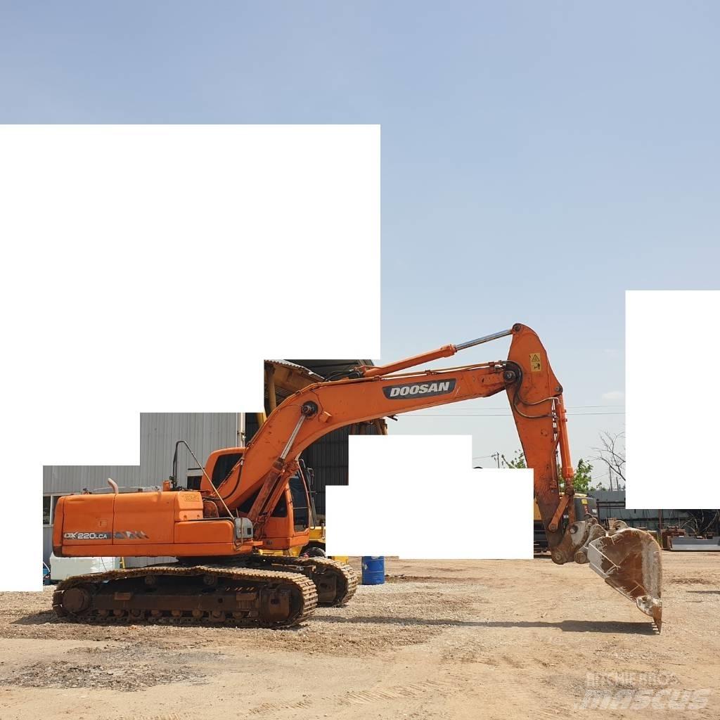 Doosan DX 220 LCA 대형 굴삭기 29톤 이상