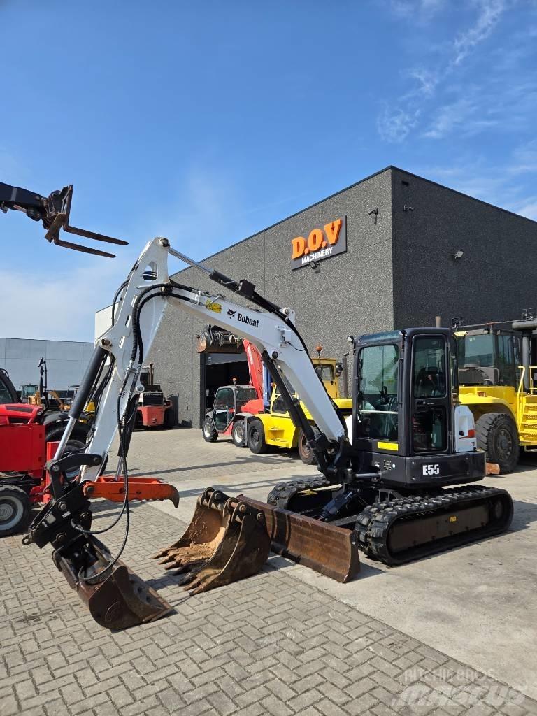 Bobcat E 55 소형 굴삭기 7톤 미만