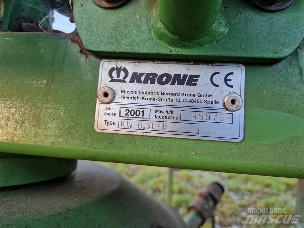 Krone KW 6.70/6 갈퀴 및 테더