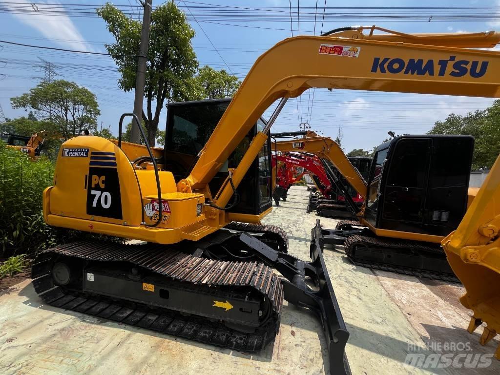 Komatsu PC 70 중형굴삭기 7톤-28톤