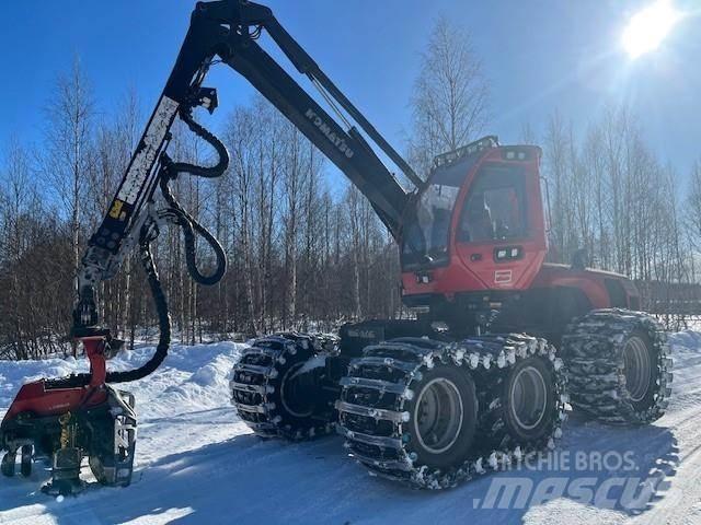 Komatsu XH 911-7 원목 하베스터