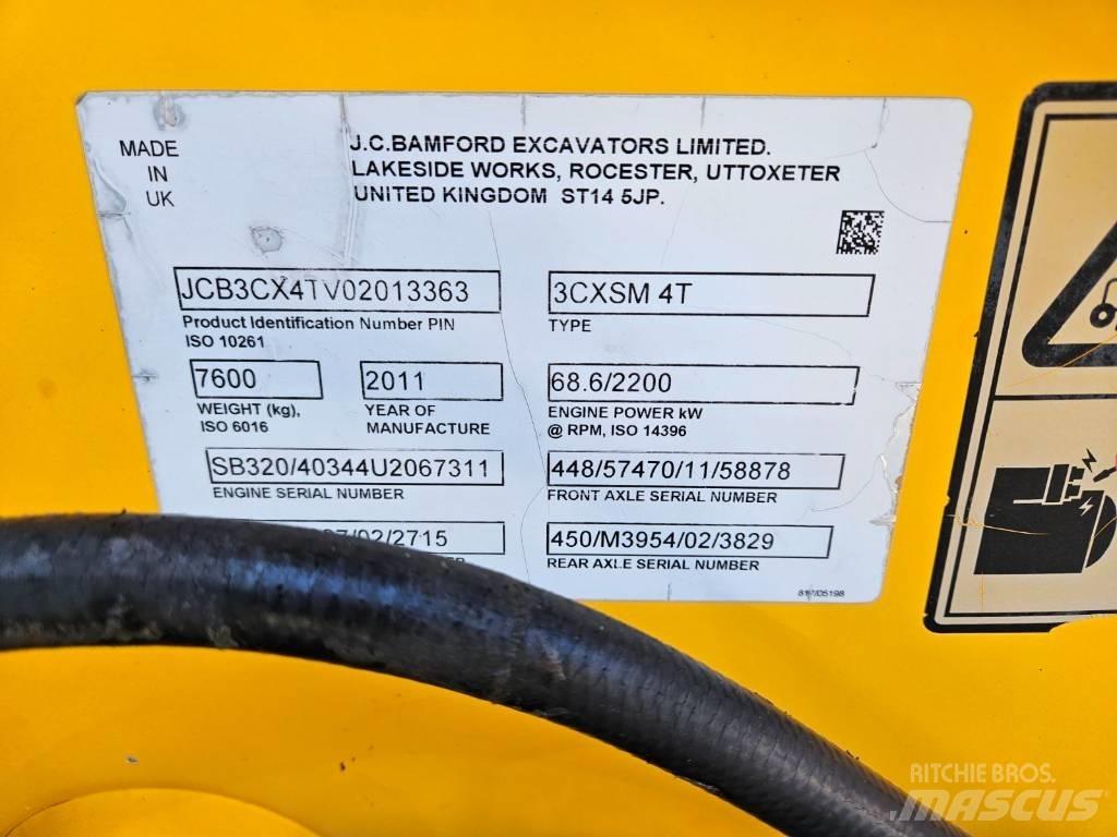 JCB 3 CX 백호로더