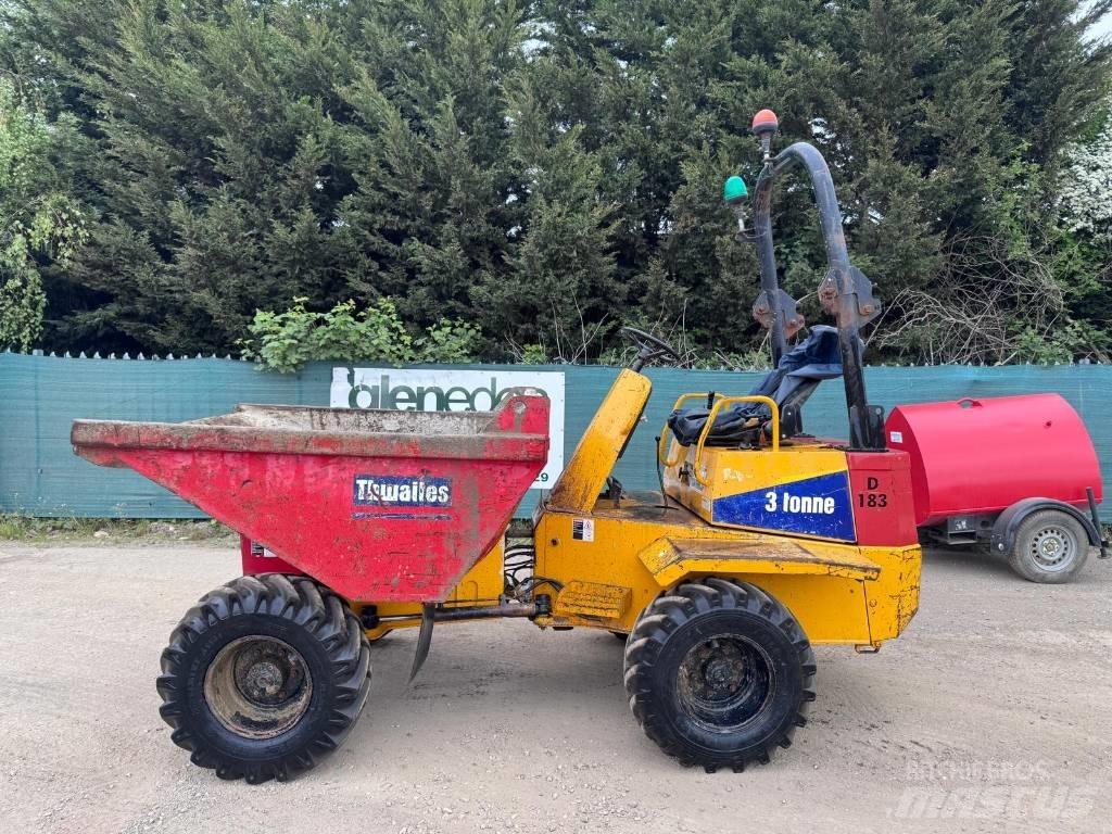 Thwaites 3 tonne 건설현장 덤프트럭