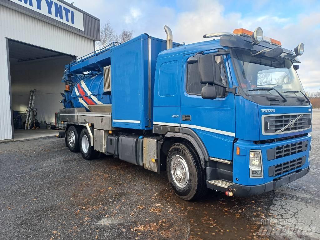 Volvo FM 400 콤비/진공 트럭