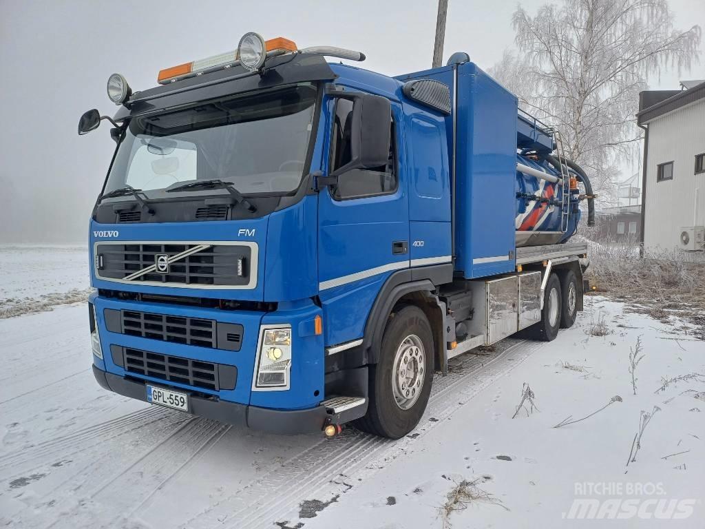 Volvo FM 400 콤비/진공 트럭