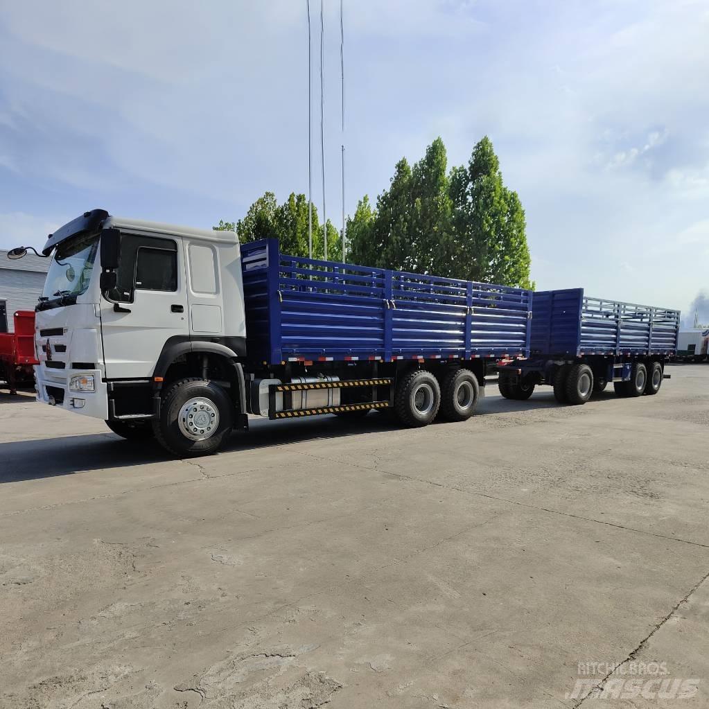 Howo 371 6x4 음료 배달 트럭