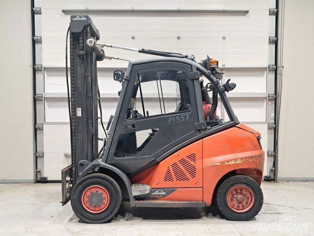 Linde H45D-02 디젤 지게차