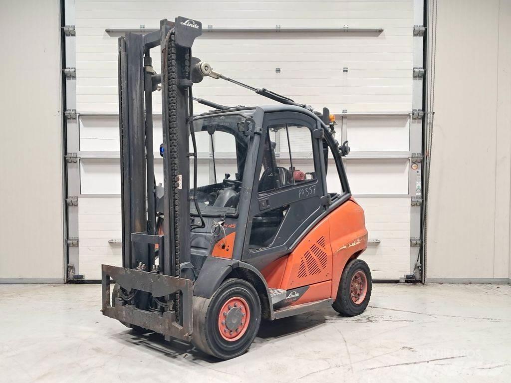 Linde H45D-02 디젤 지게차