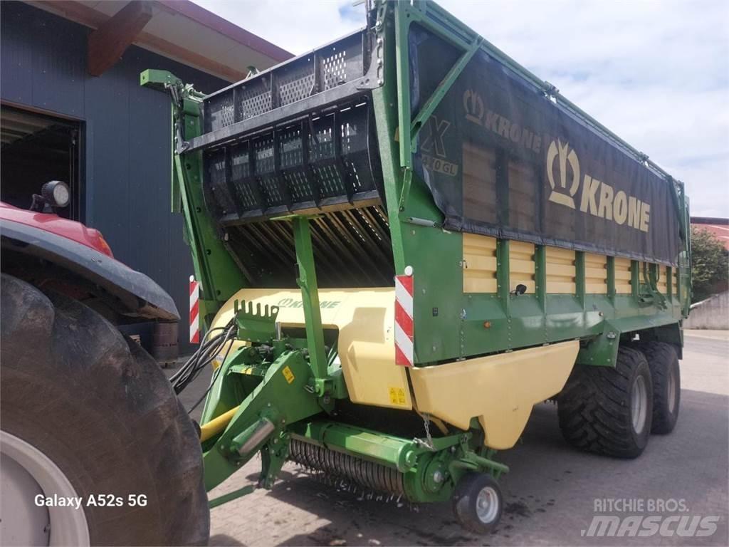 Krone ZX 470 GL 자동 적재 트레일러