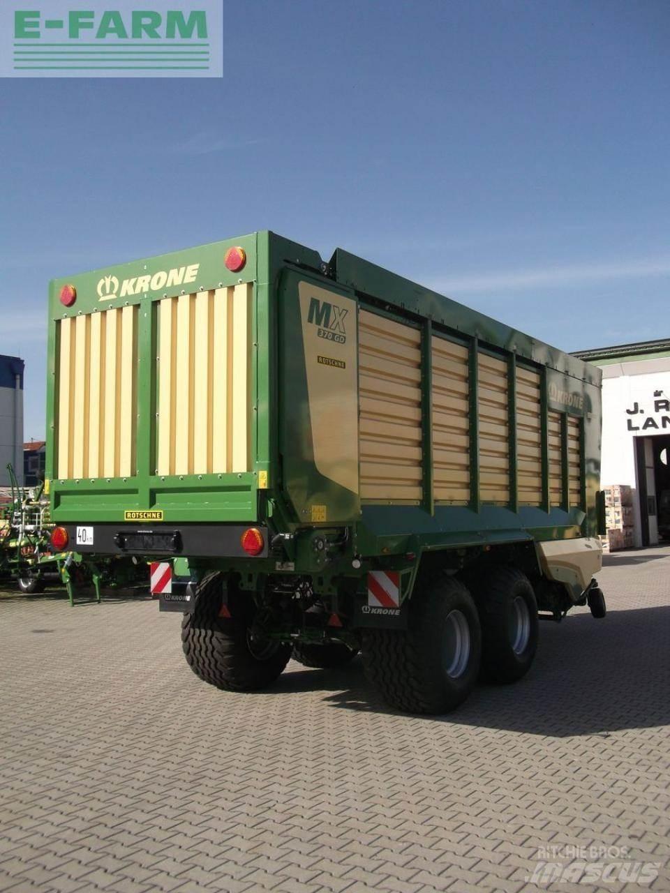 Krone mx 370 gd 곡물용 카트