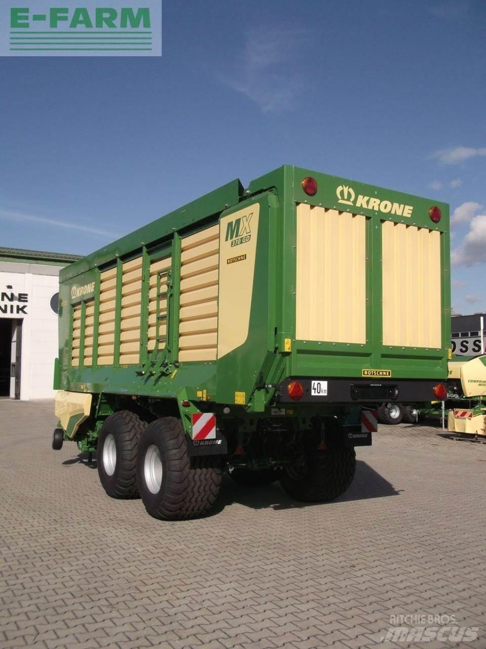 Krone mx 370 gd 곡물용 카트